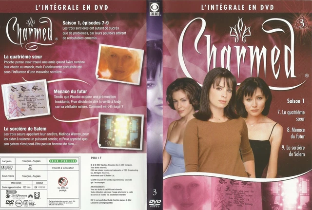 Charmed Ones Charmed S1 E7 CHARMED SAISON Edition Kiosque DVD #3