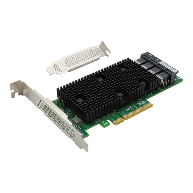 Scheda HBA LSI SAS 9300 16I - 12Gb/s, 16 Porte, PCIe 8X, Per Server VMware/FreeBSD - Foto 2