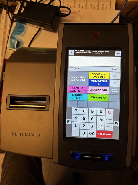 cassa fiscale RT Olivetti Crf3000