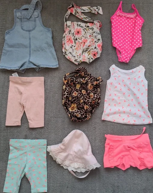 Massive bundle baby girls 3-6 months clothes spring summer holiday mix&match