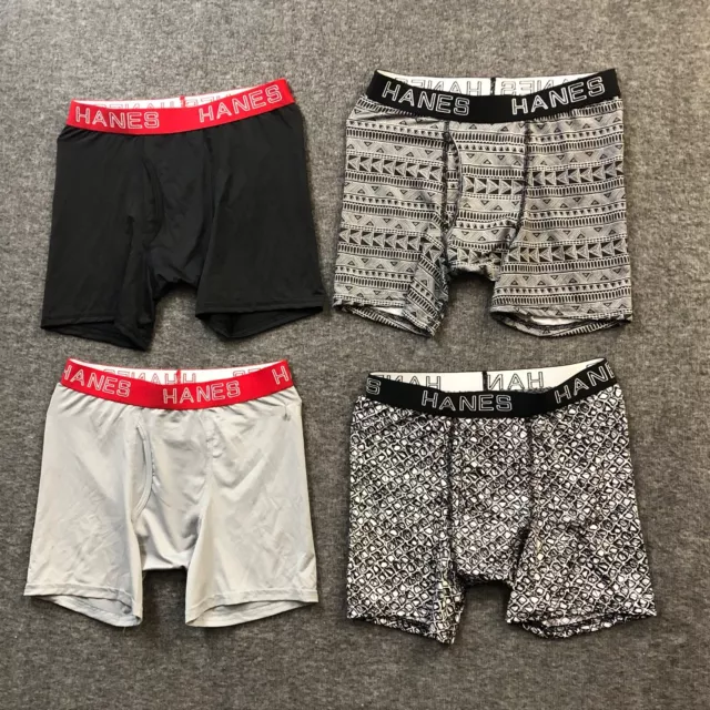 Athletic Works Boys Boxer Briefs Underwear 4 Pack Multicolor Size S/CH 6-7  NWOT