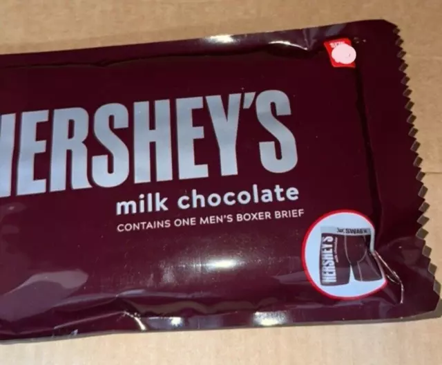Hershey's Milk Chocolate  Novelty SWAG Boxer Brief Men's Size S M L XL NEW