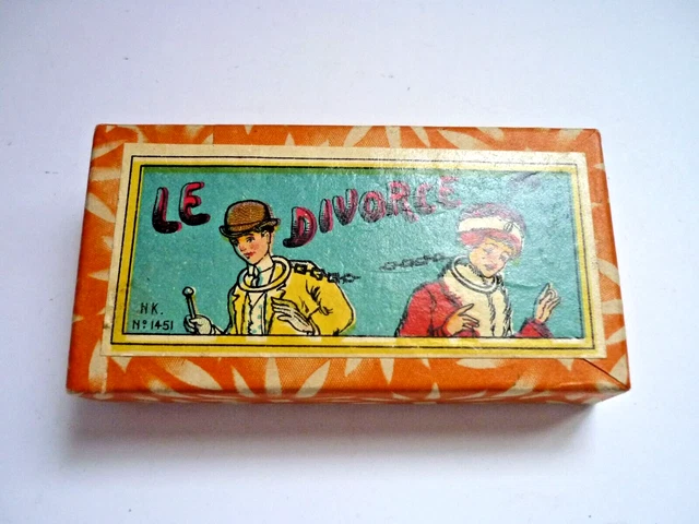 Jeu De Patience Ancien – Bille / Dextérité – Style Billard Flipper – Années 1910
