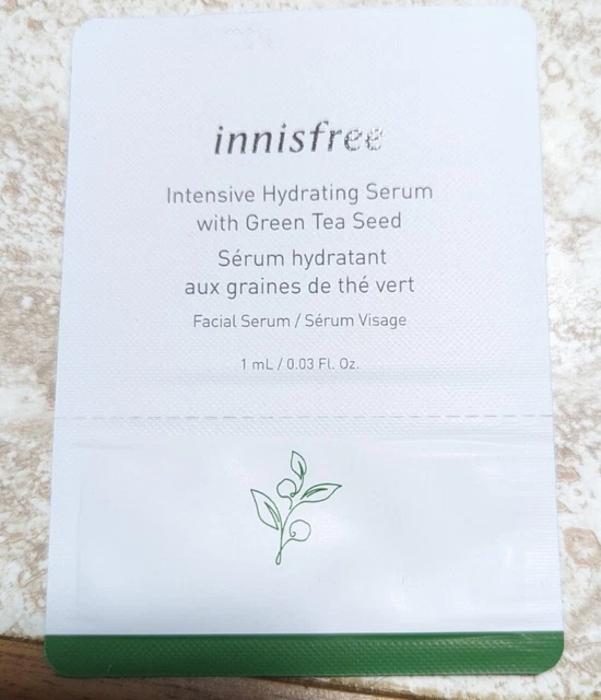 Innisfree Intensive Hydrating Serum With Green Tee Seed sample .03 fl oz