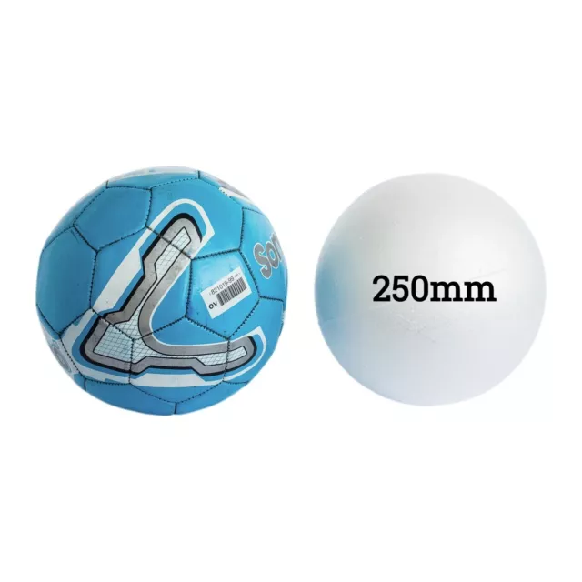 Polystyrene Balls solid 25cm 250mm 10 inch top quality craft sweet trees planets 3