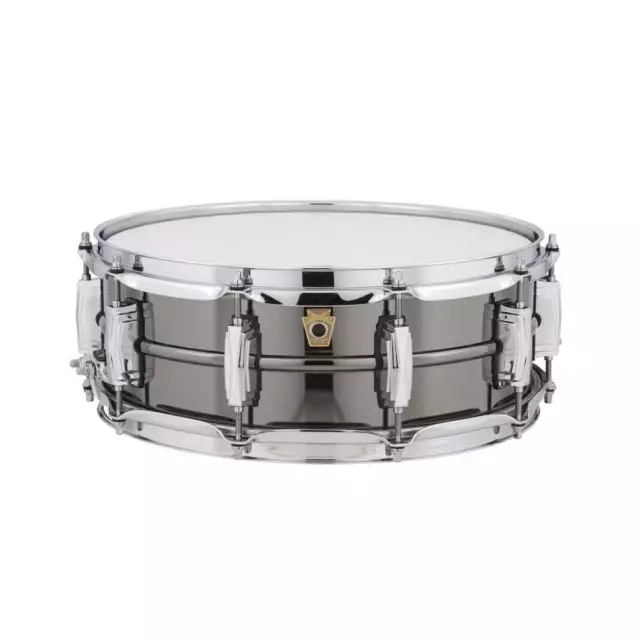 Ludwig LB416 5x14inch Black Beauty Brass Snare Drum, Smooth Shell, Imperial Lugs