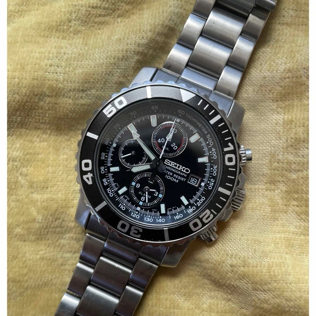 Cinturino Seiko Originale In Acciaio - 20mm - Per 7T62-0AH0 SNA029 SNA195 - Nuovo
