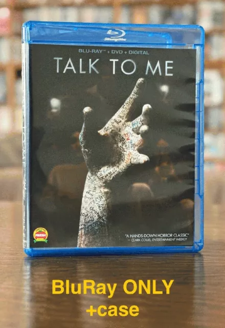 Talk to Me BluRay ONLY w/case Horror~ Sophie Wilde, Alexandra Jensen, Joe Bird..