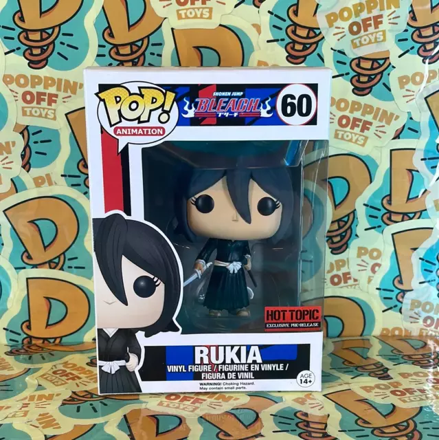 Funko pop BLEACH Ichigo#59 Rukia#60 Ulquiorra#1182 Fully