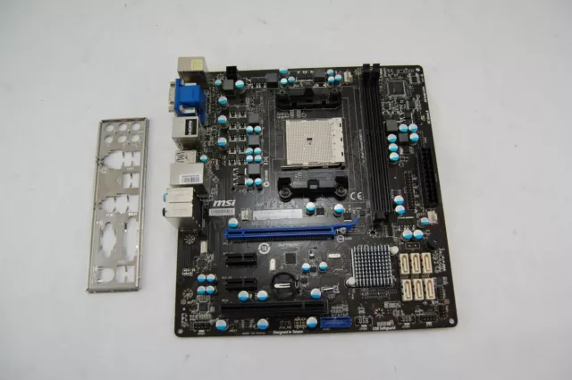 MSI FM2-A75MA-E35 FM2 Sockel A75 ATX Mainboard Lesen