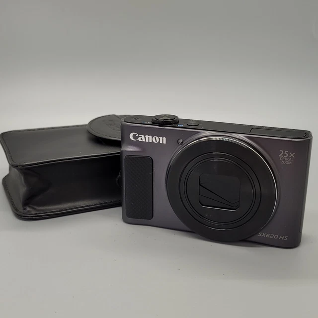 Canon PowerShot SX620 HS 20,2 megapixel fotocamera digitale compatta testata nera