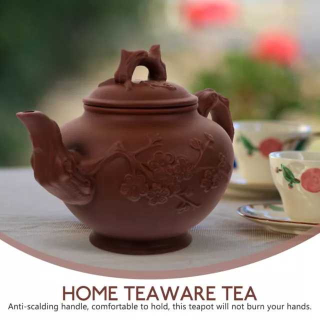 Authentic Yixing Teapot Purple Clay Tea Set Vintage Fu Zisha Ceramics Pot 3