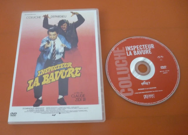 DVD Inspecteur La Bavure Film Claude Zidi, Coluche Depardieu Lavanant Guiomar