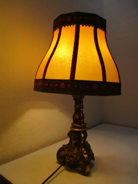 Antike Tischlampe Nachttischlampe Deutsches Landhausstil Jugendstil Vintage