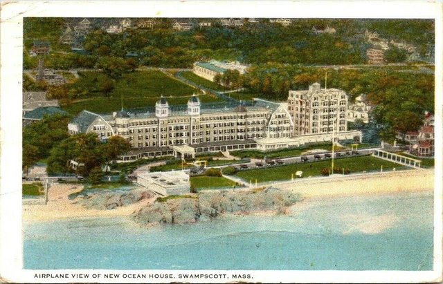 Swampscott, Mass.~Airplane View~New Ocean House