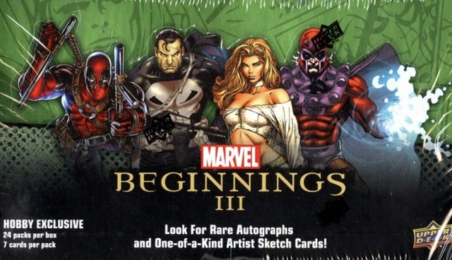 2012 Upper Deck Marvel Beginnings 3 Complete Your Set U PICK Trading Comic Cards