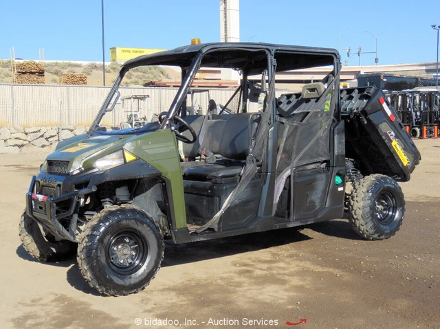 2017 Polaris Ranger Crew 4WD Diesel Utility Vehicle Cart Dump  -Repair