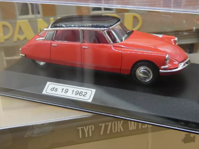 CITROEN DS19 1962 1/43 ATLAS Occasion Mis en Boite TBE