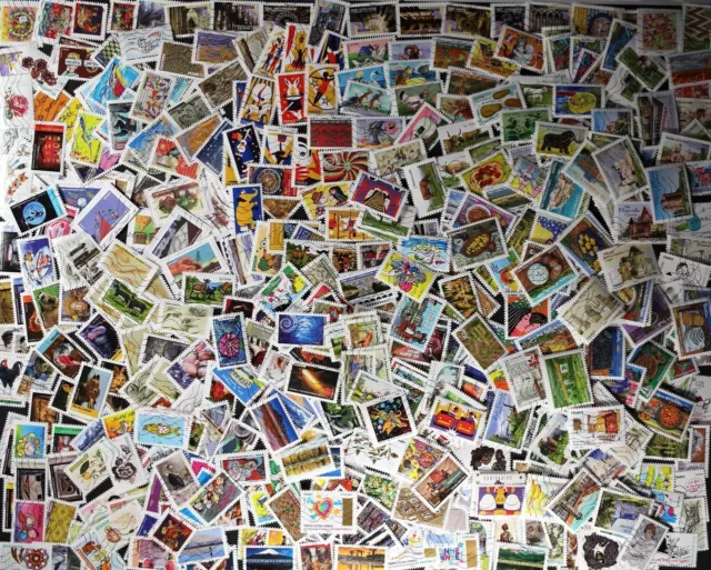 FRANCE Wonderful collection, 1000 different comm. stamps, all from 2000 to 2019