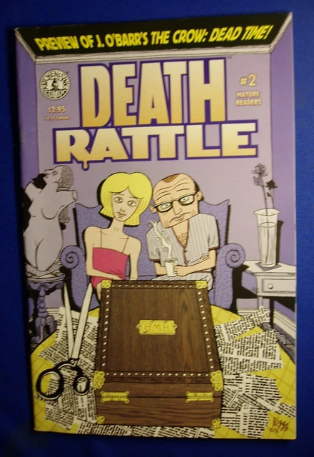Death Rattle vol3 no2.  underground  horror.  1st. VFN/NM.