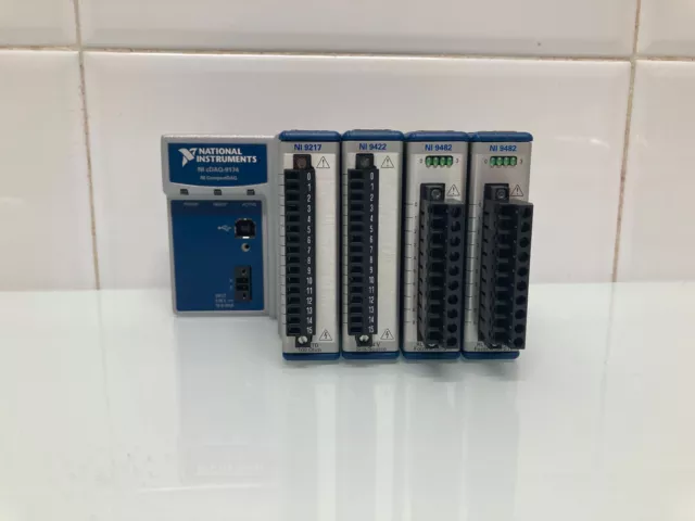National Instruments NI cDAQ-9174+NI9217+NI9422+2xNI9482