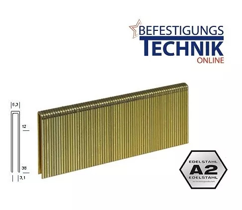 Heftklammern Paslode N18 Prebena EF 12mm rostfrei KL-14 4,75M