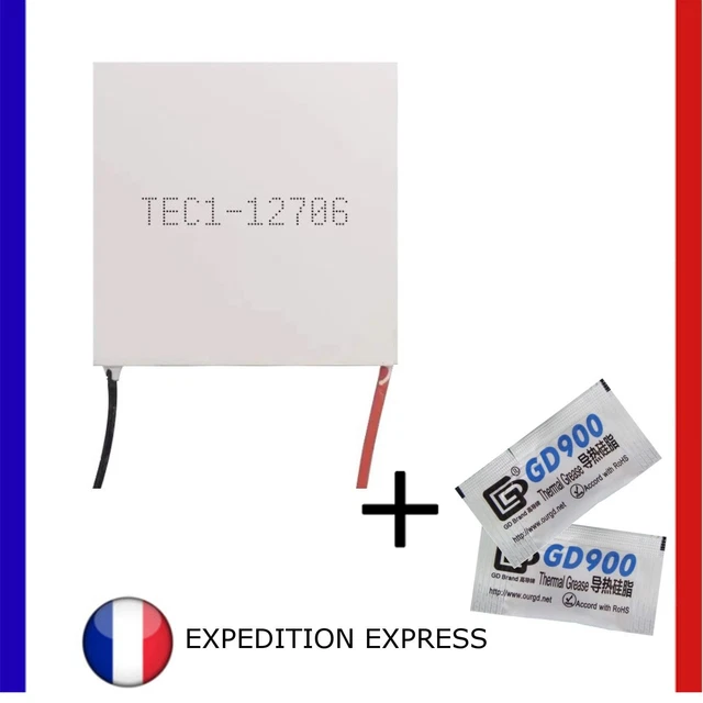Module Peltier TEC1-12705 Pour Effet Thermoélectrique - Neuf