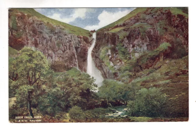 Wales - Carnarvonshire, Aber Falls L & N.w. Railway Official 1908  (Ref. 602)