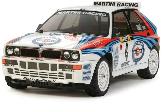 TAMIYA 1/10 RC No.569 LANCIA DELTA INTEGRALE XV-01 CHASSIS Assembly Kit 58569