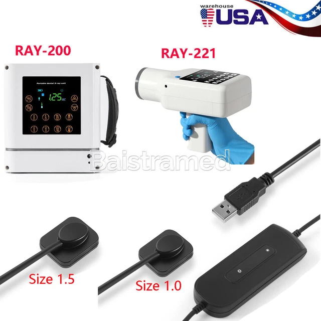 Dental X-Ray Machine/Intraoral Image System Digital RVG X-Ray Sensor Size1/1.5