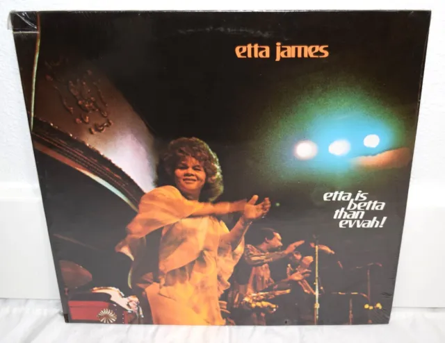 ETTA JAMES - Etta Is Betta Than Evvah - ORIG 1976 SEALED LP / NOT 