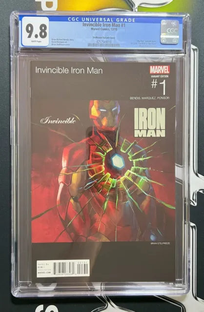 Invincible Iron Man #1 CGC 9.8 WP (2015) Hip Hop Variant Cover