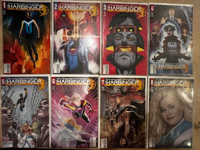 Harbinger (2021) #1 2 3 4 5 6 7 8 Cover B Variant Set Nm