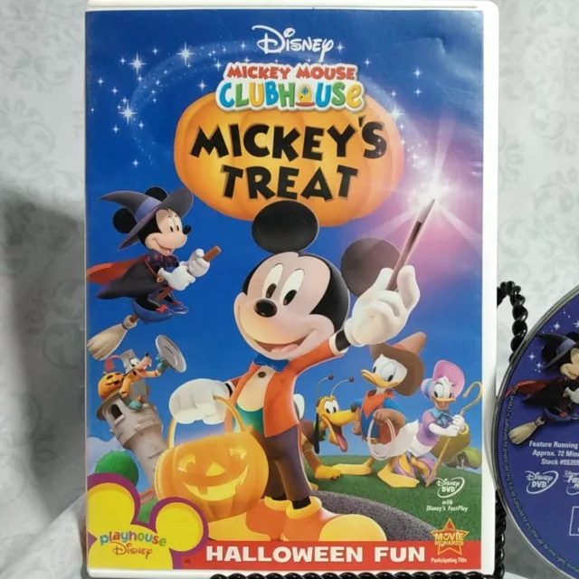MICKEY'S TREAT DISNEY Halloween DVD Mickey Mouse Clubhouse 7.64