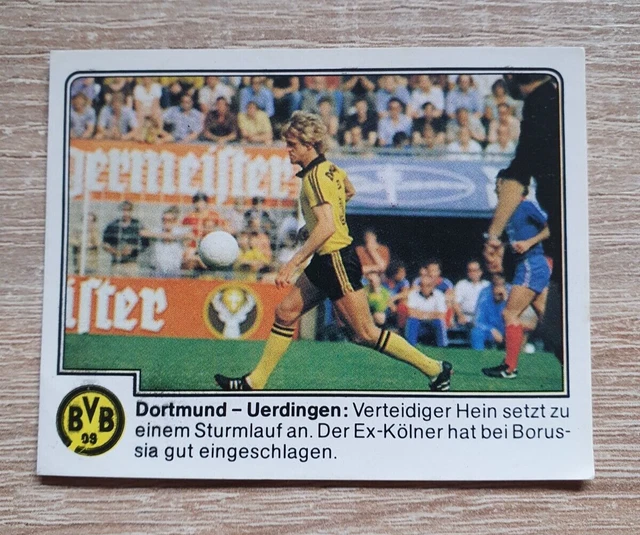 Panini Fussball 80 Borussia Dortmund - Uerdingen 83 Bundesliga 1980 Sticker