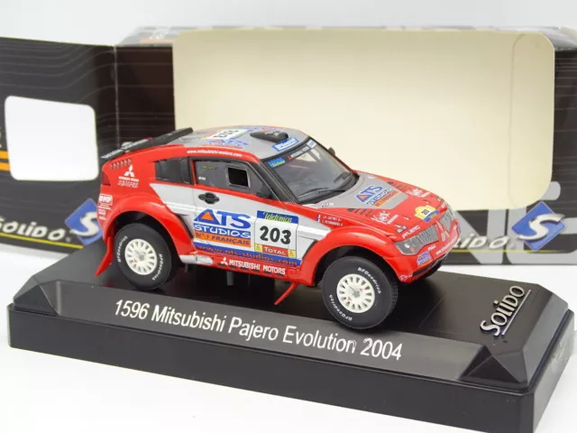 Solido 1/43 - Mitsubishi Pajero Evolution Dakar 2004 N°203