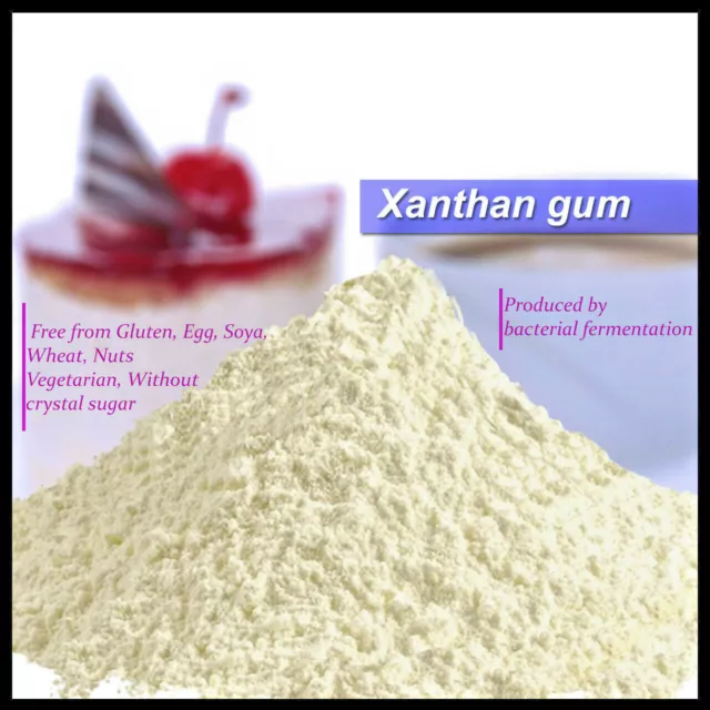 Xanthan Gum ORGANIC Stabiliser FOOD GRADE Thickener Vegan GLUTEN FREE 100% Pure