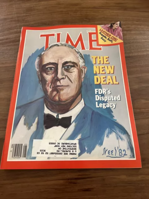 Time Magazine Feb 1 1982 The New Deal FDR’s Disputed Legacy