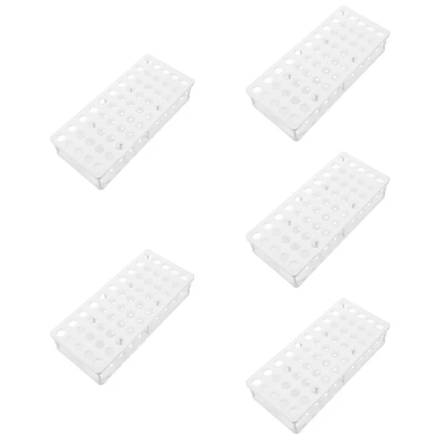 Set Provette Per Bambini Con Rack - 5 Tubi In Plastica Per Esperimenti Scientifici Domestici
