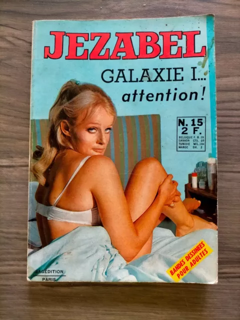 JEZABEL la corsaire de l'espace n° 15 SAGEDITION de 1968 GALAXIE