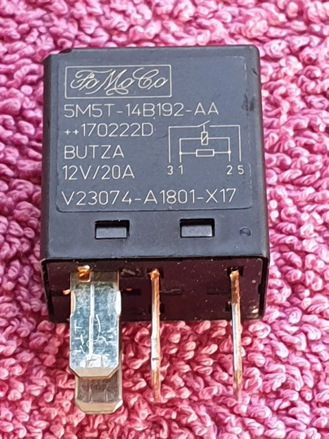 Relais électrique 5M5T-14B192-AA Pour Land Rover, Jaguar, Ford - Marque FoMoCo, Occasion Fonctionnel