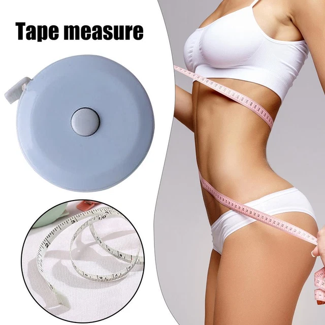 2m Retractable Measure Tape Kid Height Size Gauge Measurement Ruler (Blue) fr 2