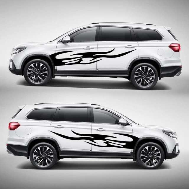 Car Accessories Stickers Hood Waterproof Door Body Side Frame Style Vinyl Decals