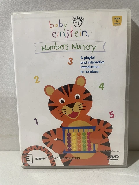 baby-einstein-numbers-nursery-dvd-2004-lnc-eur-16-87-picclick-fr