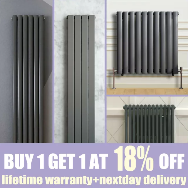 Designer Flat Panel Oval Column Traditional Column Radiator Horizontal Vertical