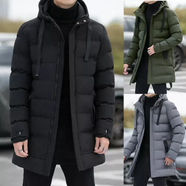 Fashion Long Down Coat Puffer Jacket Overcoat Parka Thick Winter Warm Coat