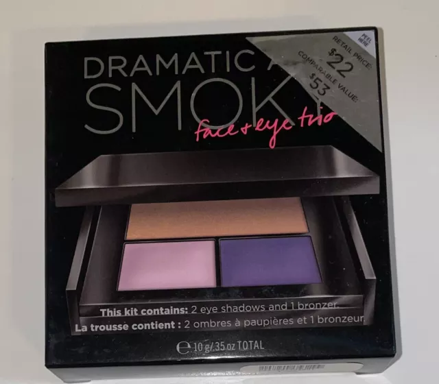 Victoria's Secret Dramatic & Smoky Face & Eye Trio Make Up Bronzer & Shadow NEW Victoria's Secret Dramatic & Smoky Face & Eye Trio Make Up Bronzer & Shadow NEW