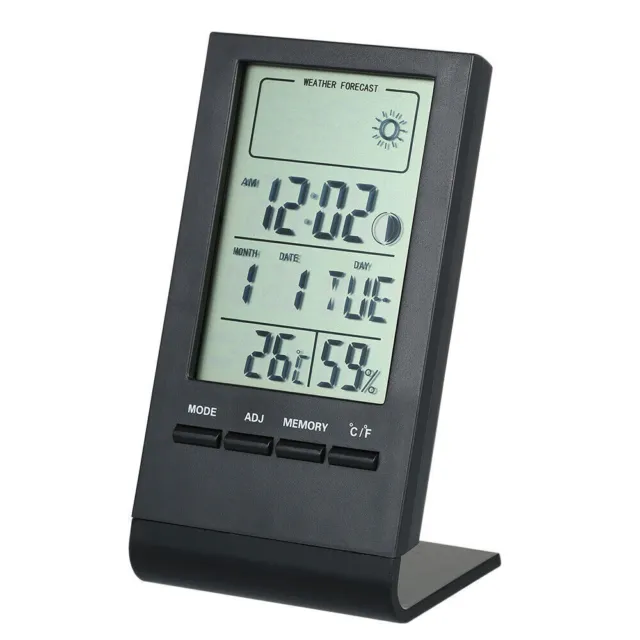 Indoor Mini Digital Thermometer Hygrometer Room ℃/℉ Temperature Humidity O2J1