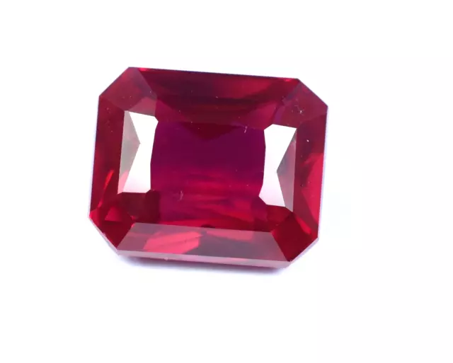 15.15CT Natural Rare Mogok Red Ruby GIE Certified Radiant Cut Loose Gemstone AAA