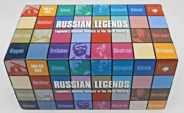RUSSIAN LEGENDS - Brilliant 100 Cd Box EUR 299,00 - PicClick IT